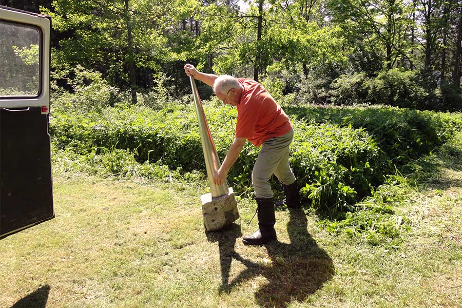 willow-ellipse - sculptures in the sculpture park, Open Air Museum POAM
