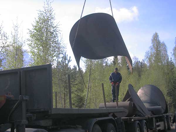sculpture transport - sculpture park, Open Air Museum POAM
