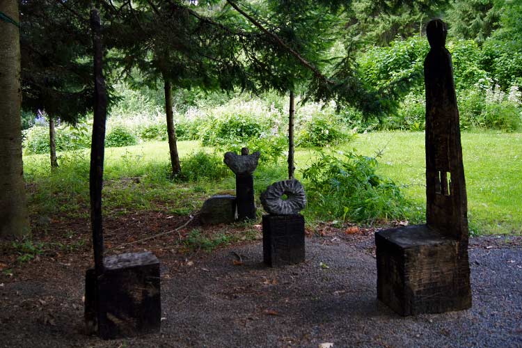 Rumen Dimitrov in POAM Penttil&auml; Open Air Museum - sculpture park Finland | veistospuisto
