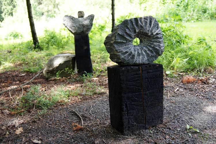Rumen Dimitrov in POAM Penttil&auml; Open Air Museum - sculpture park Finland | veistospuisto