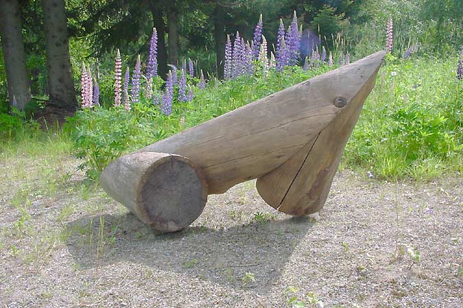 cor-ten steel sculpture - sculptures in the sculpture park, Open Air Museum POAM